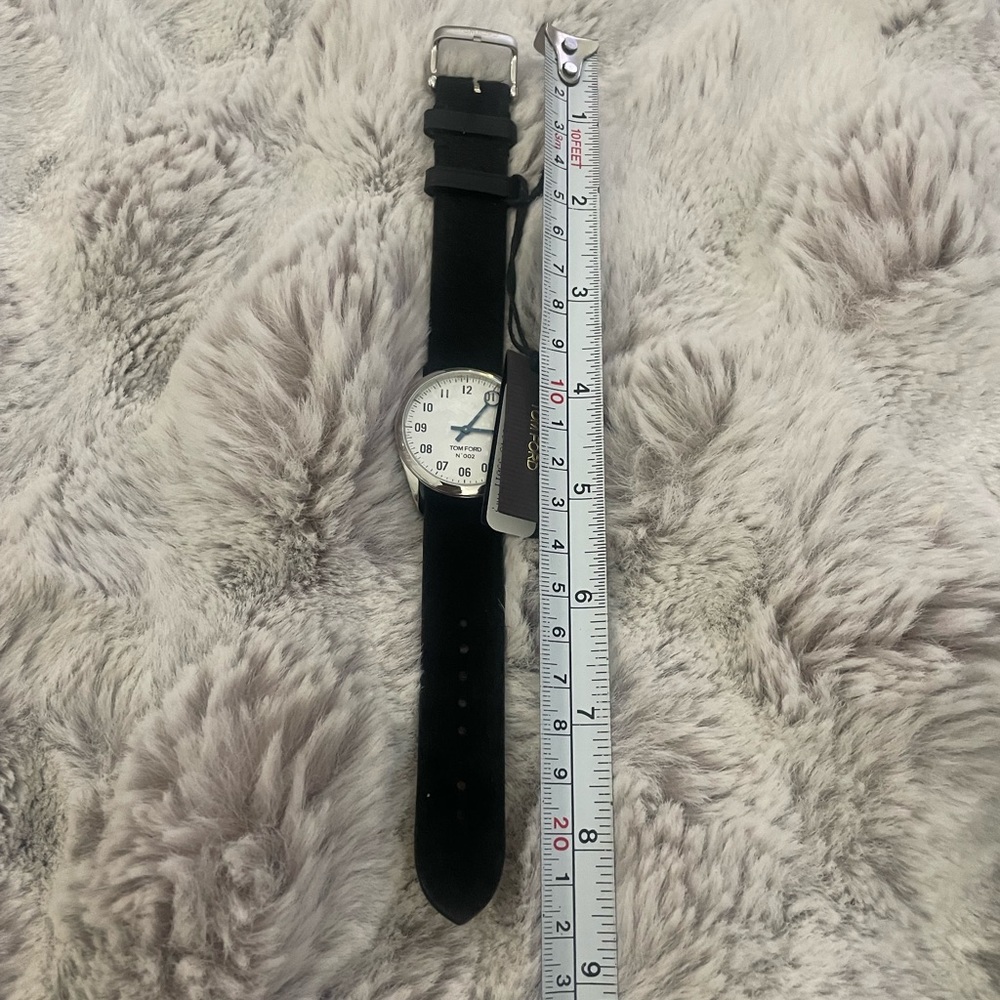 Tom Ford Unisex White Dial Quartz Watch - Picture 13 of 13